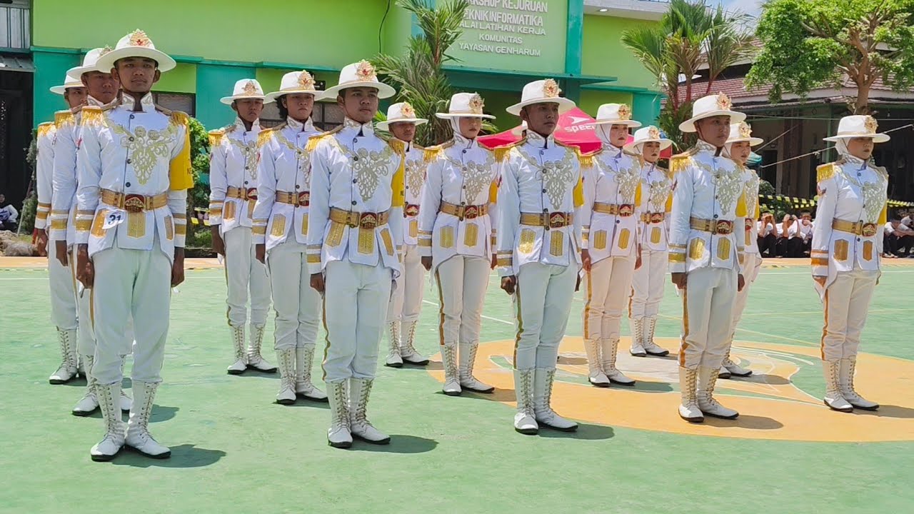 GRAND FINAL UTAMA 3 PASKIBRA SMKN 1 KANDANGHAUR LKBB TCD WIRAUTAMA COMPETITION