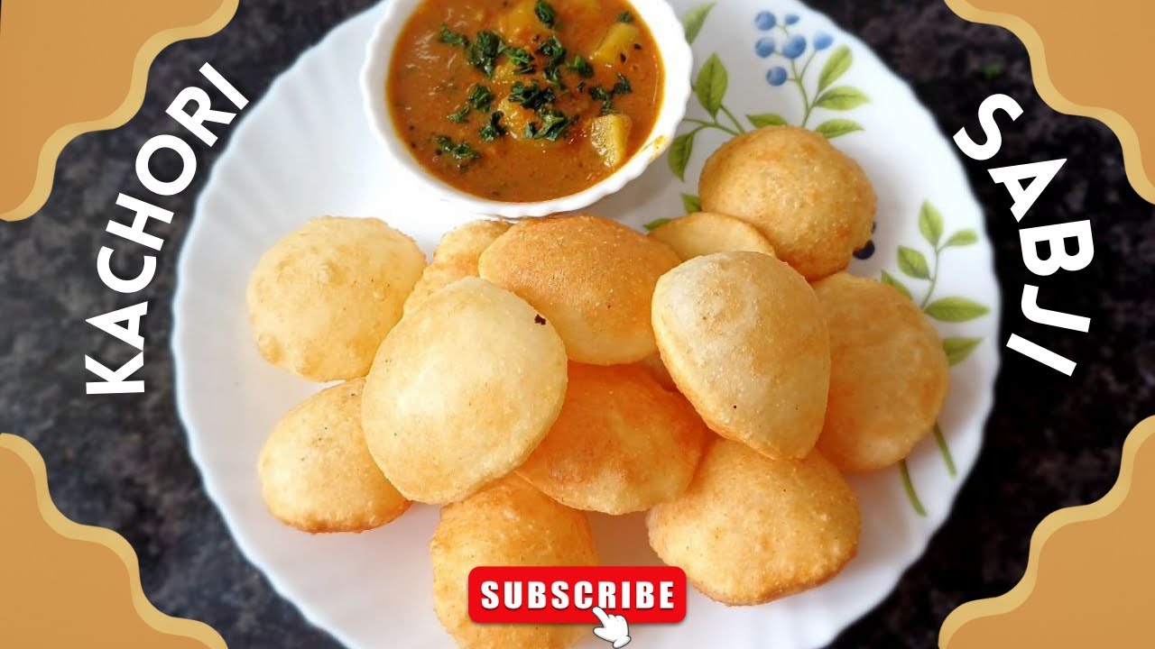 Sabji Kachori Recipe | Club Kachori & Sabji | Breakfast Recipe  #clubkachori #kachori #recipe #sabji