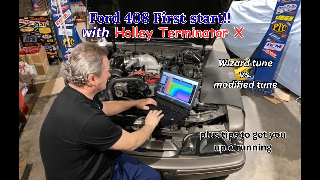 408 Foxbody first start with Terminator X