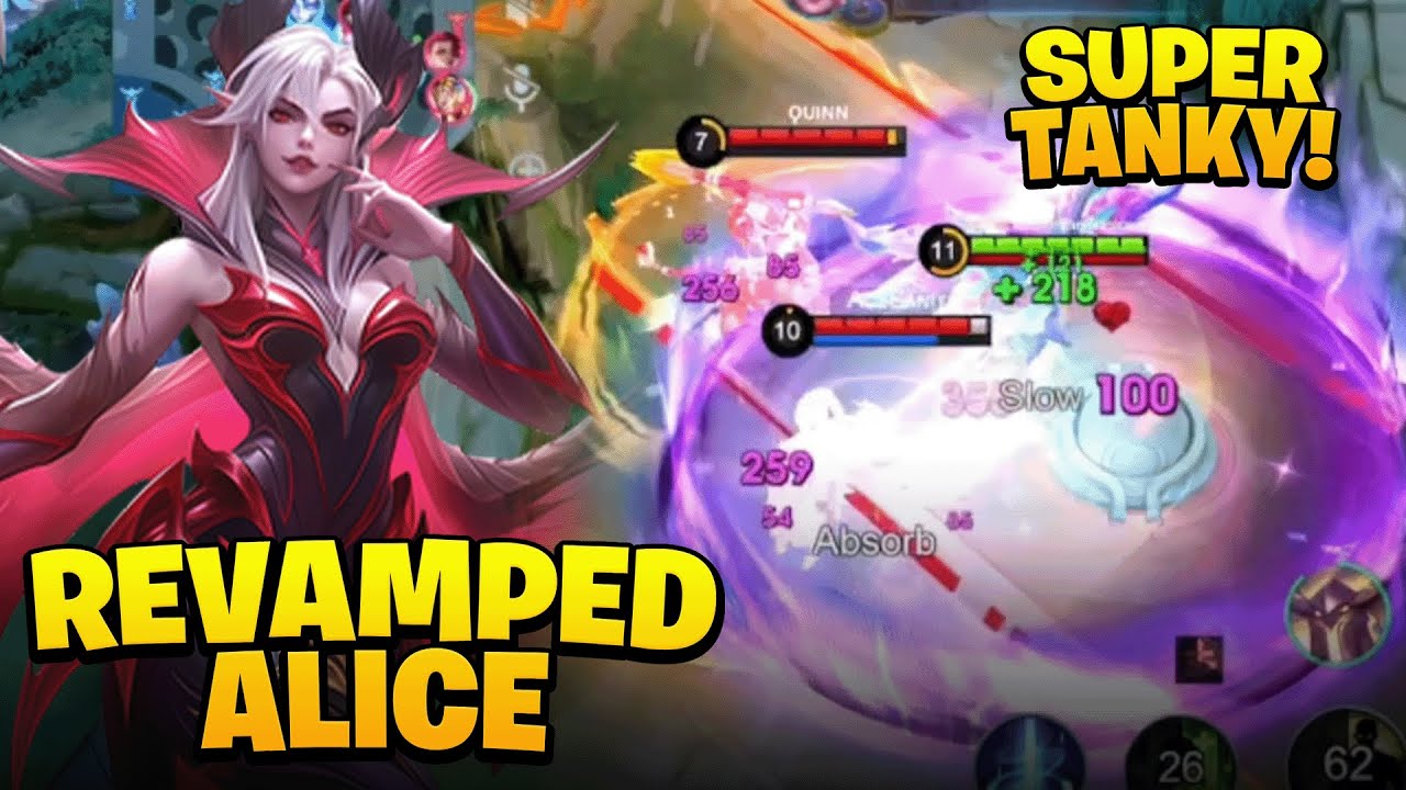 The New Super Tank Alice | Alice Gameplay | MLBB
