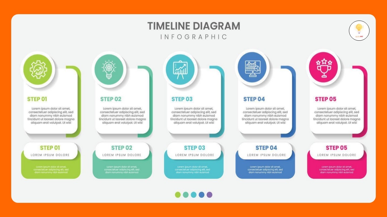 How to Create a 5 Steps Infographic in PowerPoint