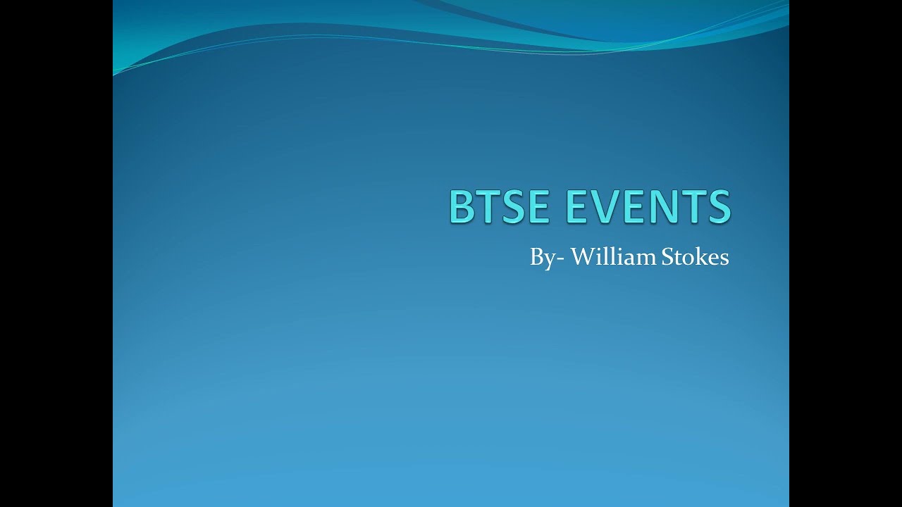 BTSE WEEKLY EVENTS