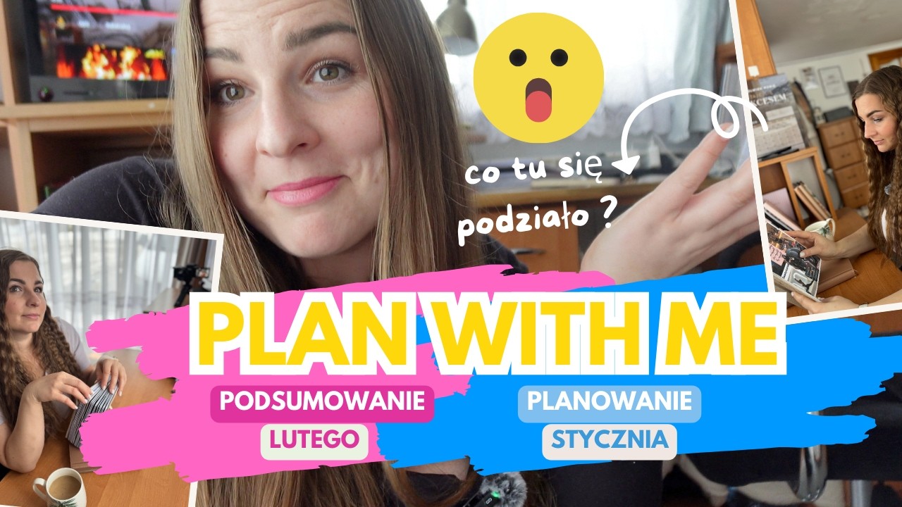 NOWY ROK miał wyglądać inaczej…😔/szczere podsumowanie stycznia| PLAN WITH ME