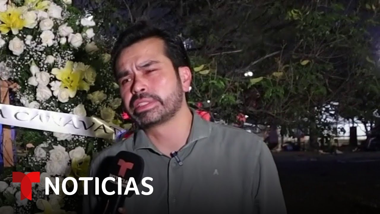 Máynez narra cómo vivió el colapso del escenario | Noticias Telemundo
