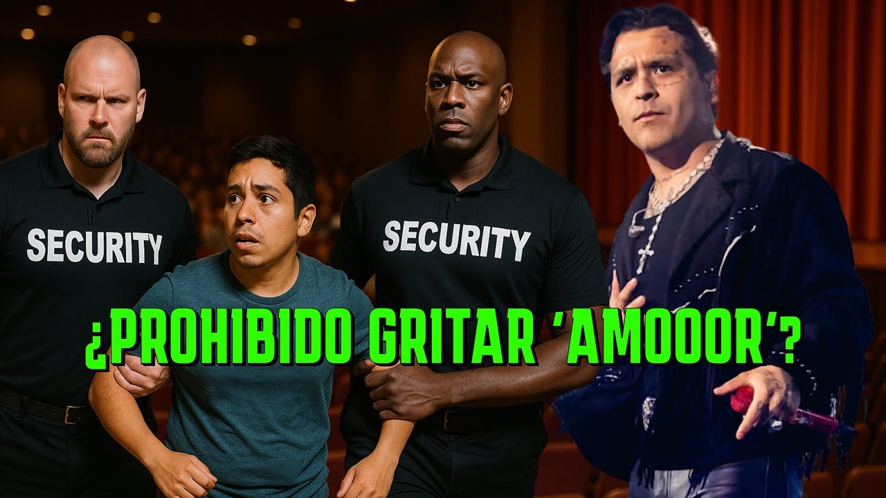&iquest;Christian Nodal orden&oacute; sacar a un fan por gritar &ldquo;Amooor&rdquo; en su concierto?