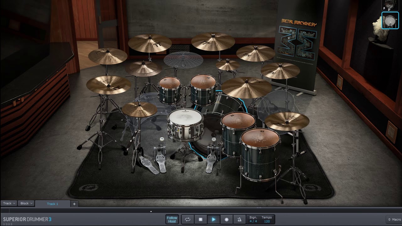 RAMMSTEIN - Stein um Stein only drums midi backing track