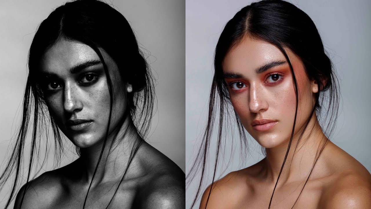 SKIN RETOUCHING WITH DODGE AND BURN