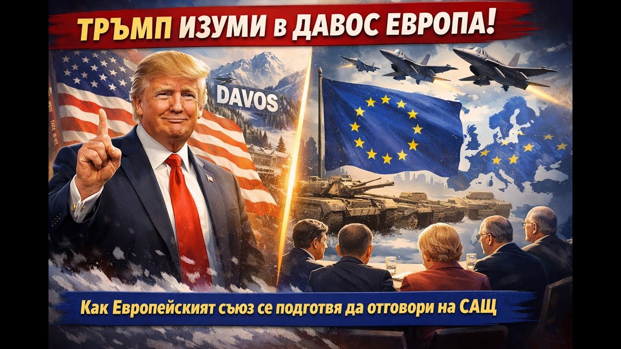 Тръмп изуми в Давос Европа. Как Европейският съюз се подготвя да отговори на САЩ.