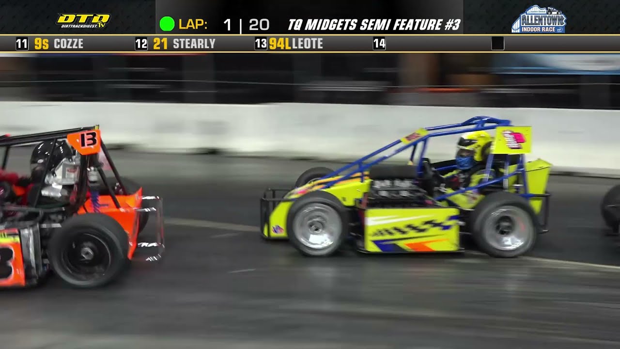 PPL Center | Allentown Indoor TQ Midget Qualifying Races | 1/7/22