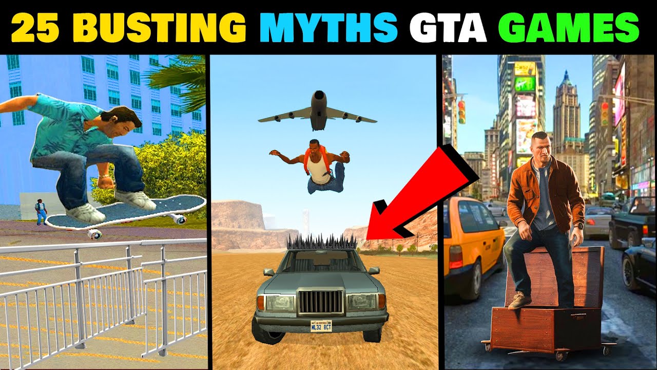 Я разрушил 25 ШОКИРУЮЩИХ мифов о играх серии GTA, которые взорвут вам мозг! #20