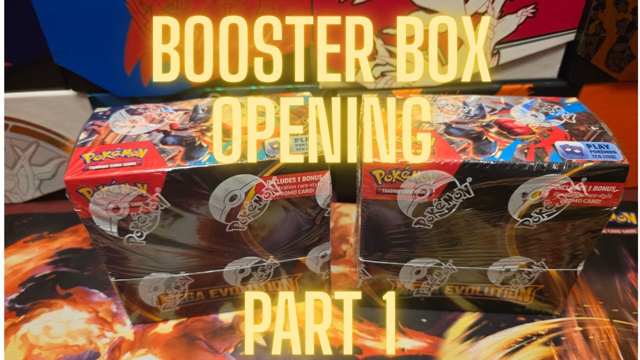 Pokemon Mega Evolutions Booster Box Opening Part 1! Did we get an SIR?