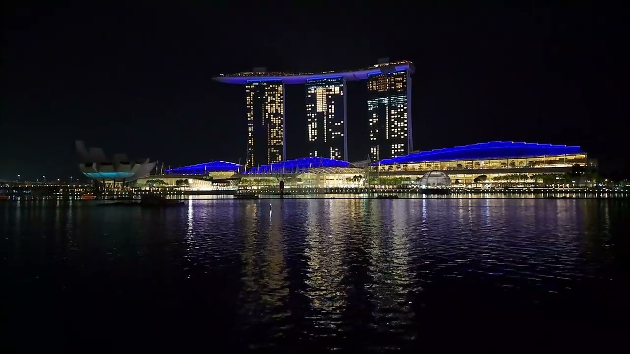 Marina Bay Sands. View from Brewerkz