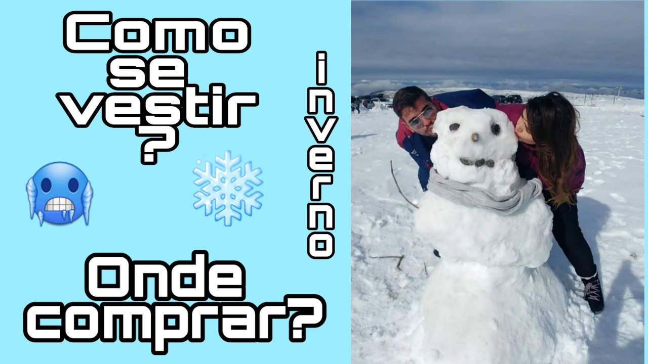 COMO SE VESTIR NO INVERNO E ONDE COMPRAR ROUPA EM PORTUGAL 