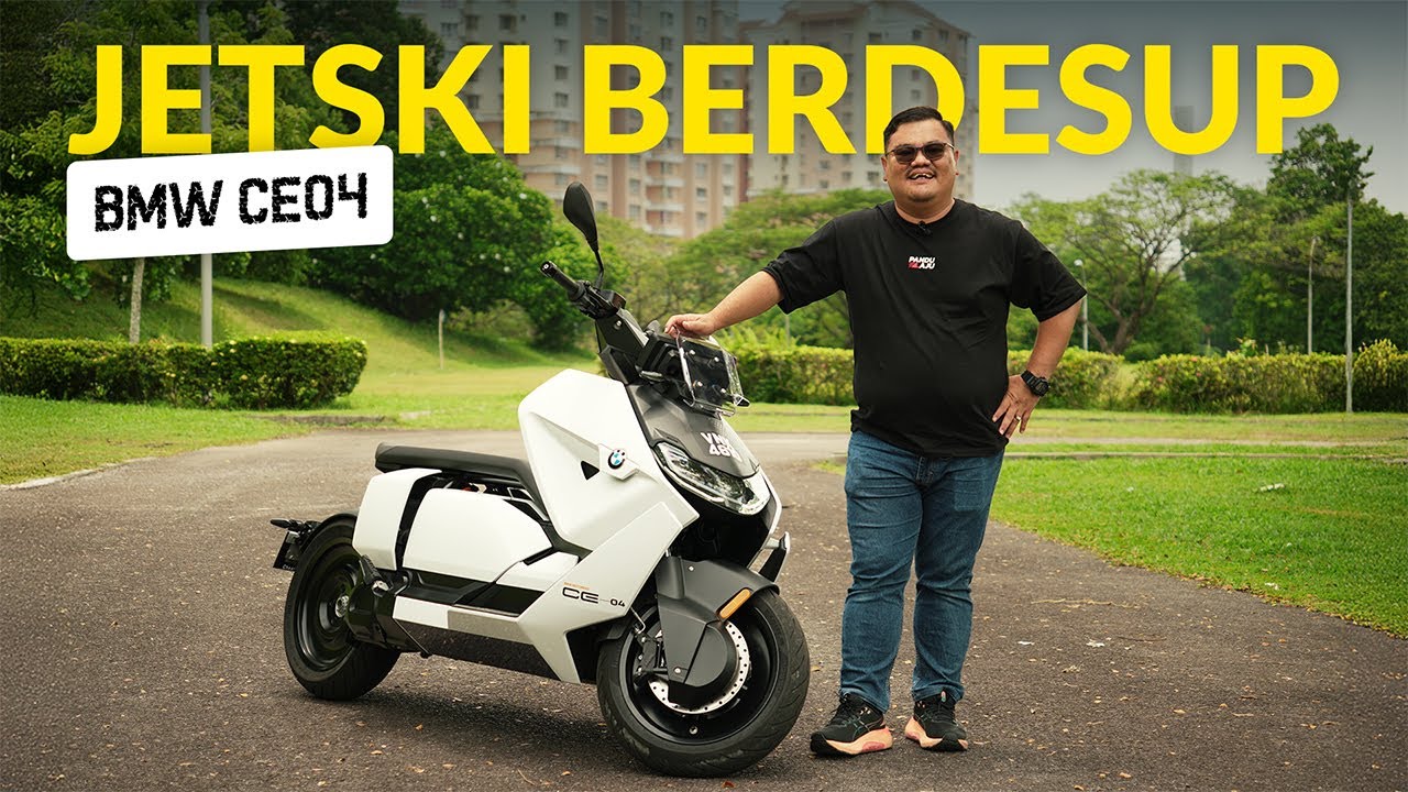 BMW CE04 | SKUTER EV UNTUK ORANG BERDUIT !!!