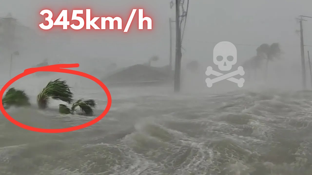 The strongest hurricane ever recorded (215mph-345kmh) 2015