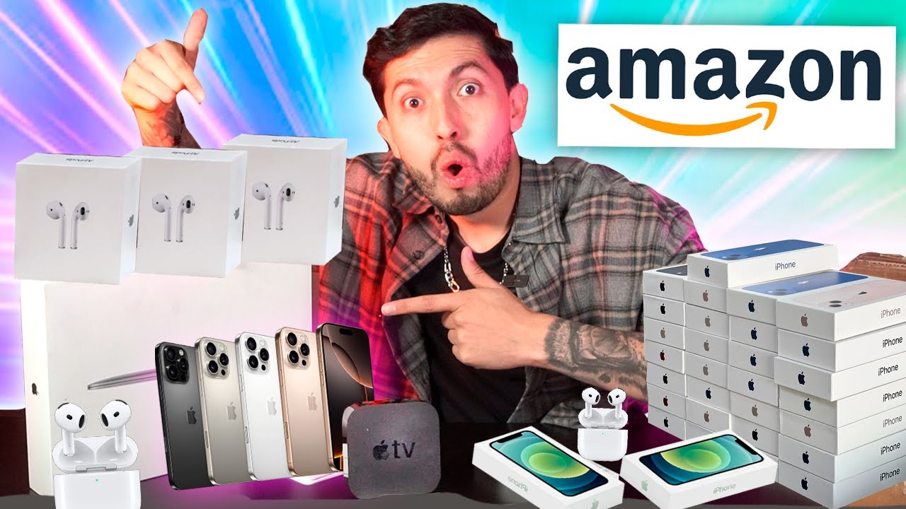 COMPRÉ LA CAJA MISTERIOSA DE APPLE MÁS COSTOSA DE AMAZON DEVOLUCIONES…