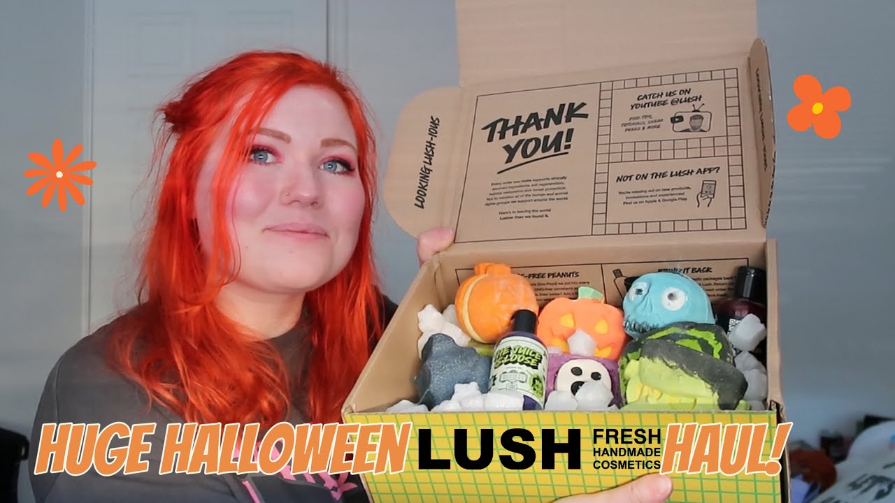 HUGE HALLOWEEN LUSH HAUL 2024! 🎃💚