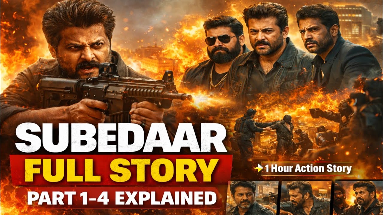 Subedaar Full Movie Explained in Hindi | Part Full Story | 1 Hour Action Movie Story