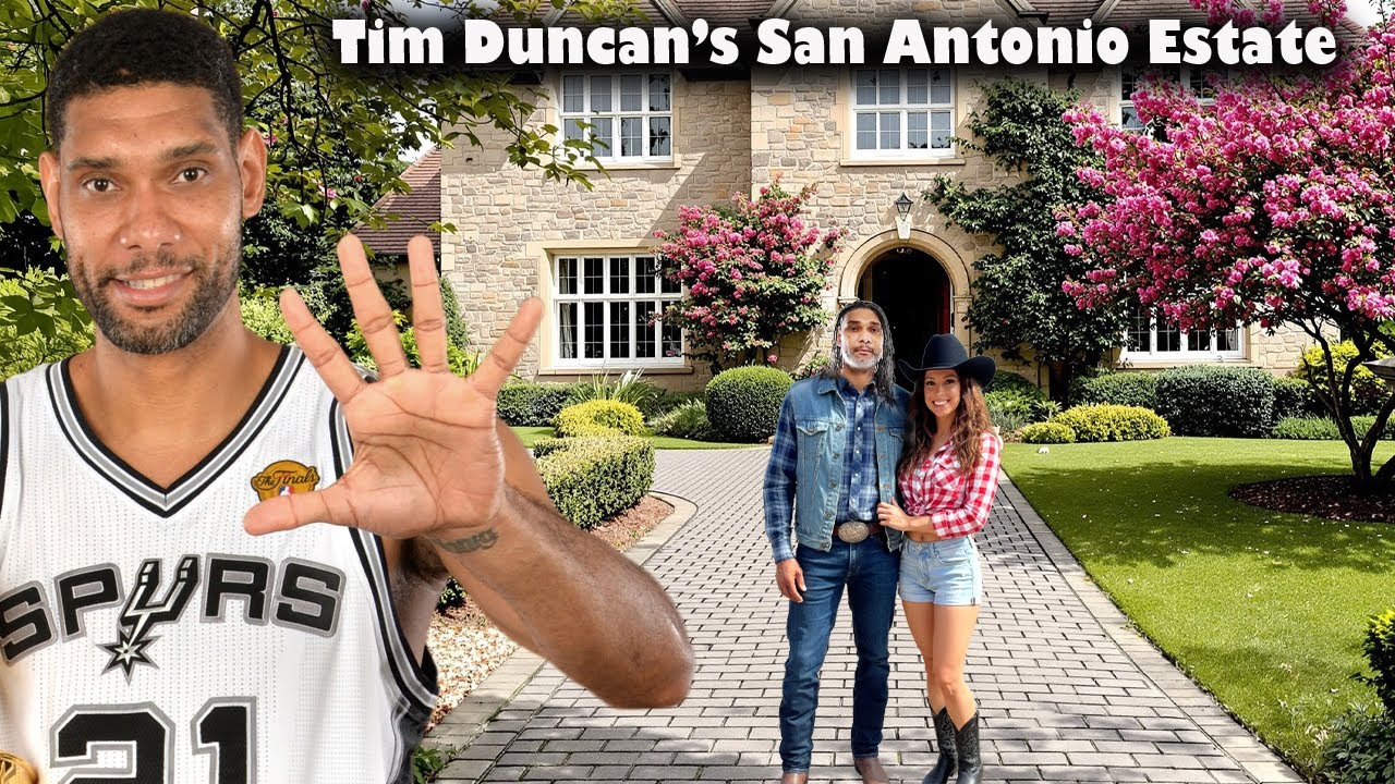 Explore Tim Duncan’s San Antonio Estate – Quiet Wealth, Precision & a Reserved NBA Legend