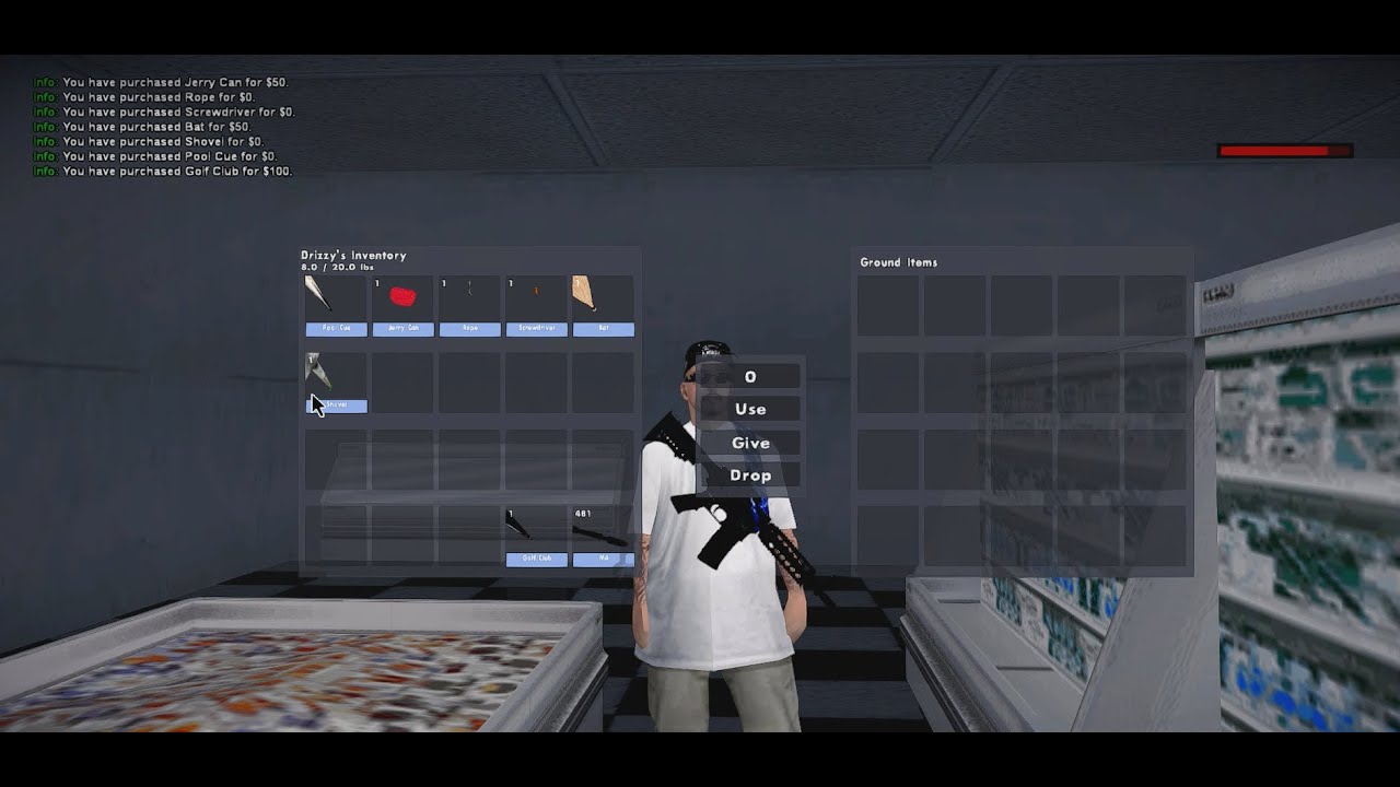 [SA:MP | open.mp]  FiveM Inventory System for SAMP