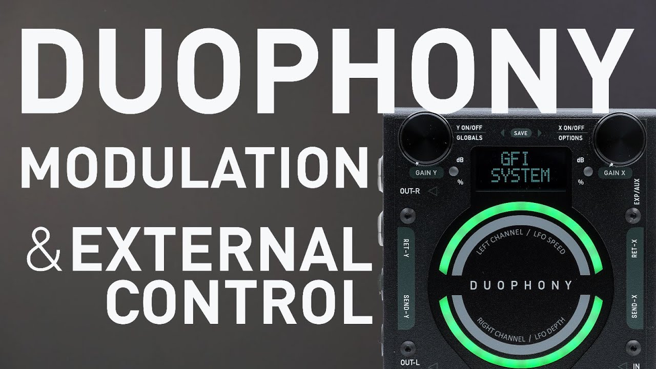 Duophony Parallel Blender: Modulation & External Control