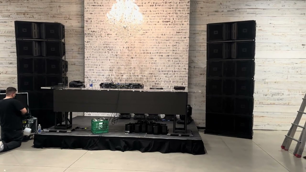 Jbl vertec setup