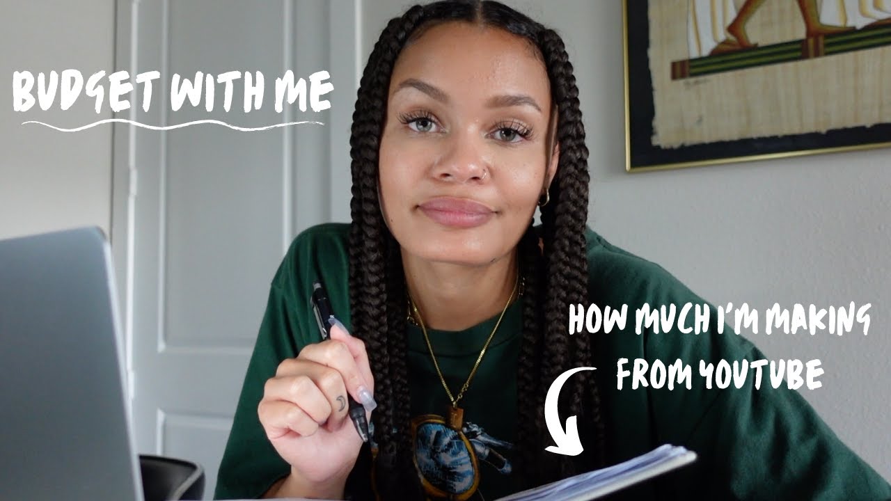 budgeting now that i'm jobless + exposing how much money I make as a content creator