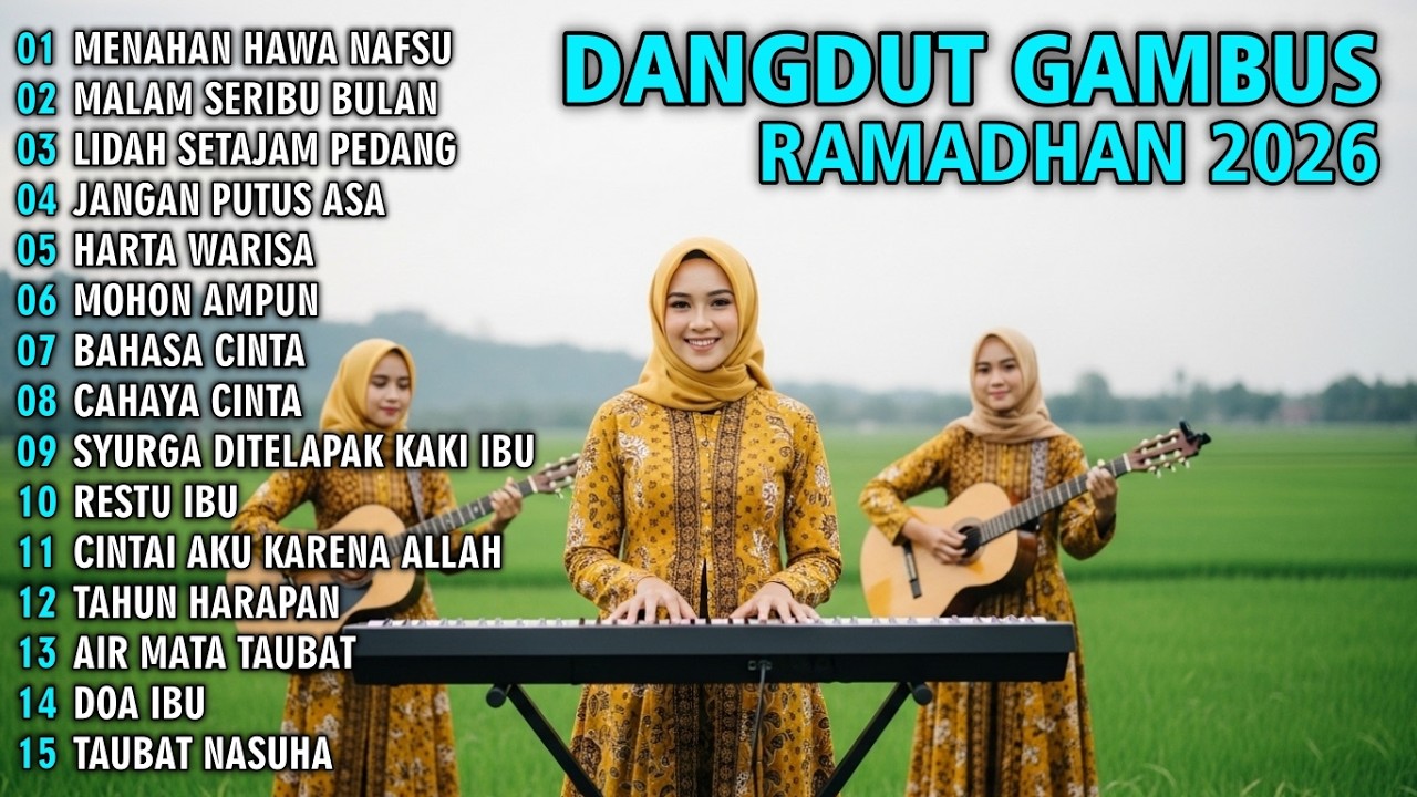 KUMPULAN LAGU SPESIAL BULAN RAMDHAN - MENAHAN HAWA NAFSU - SHOLAWAT VIRAL PENENANG HATI & FIKIRAN