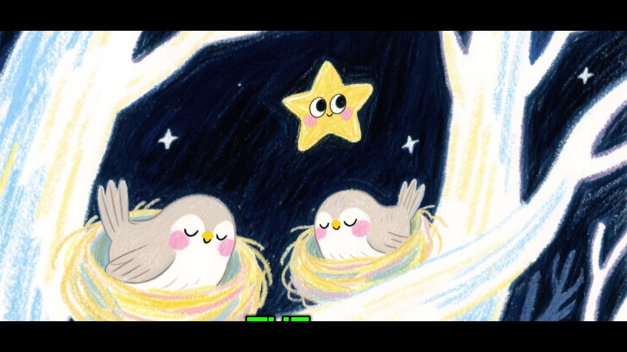 The Star Who Was Afraid of the Dark | A Sweet Bedtime Story For Kids | Learn English Through Story