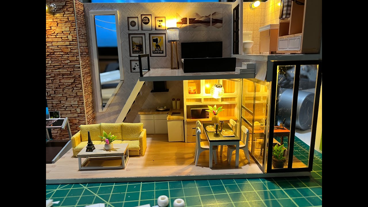 Dreamer's Loft Kit Miniature Assembly  pt.2
