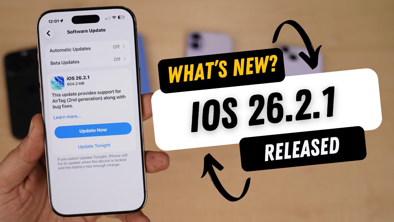 iOS 26.2.1 Released | What's New?