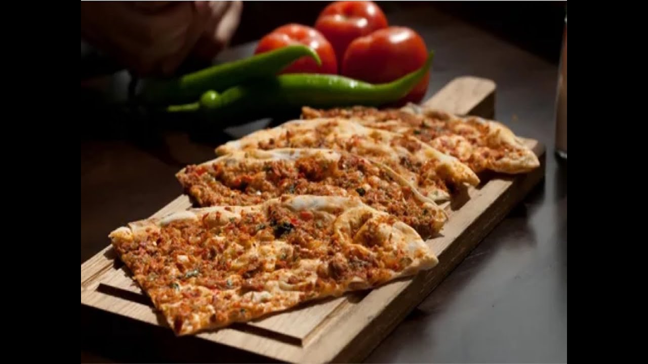 Рецепт турецкой пиццы Lahmacun Простой рецепт дома | Пицца по-турецки рецепт лахмаджун