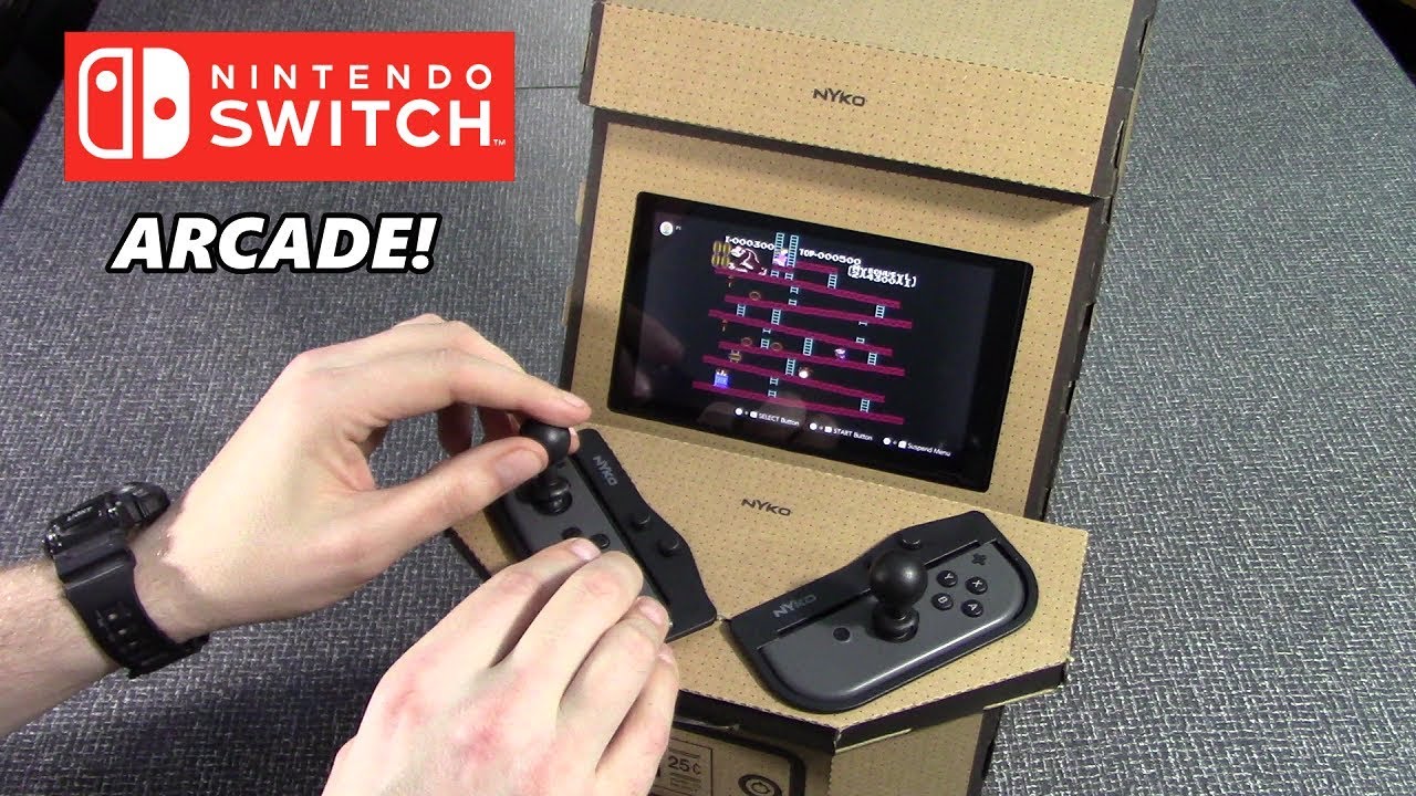 Turn Your Nintendo Switch Into a Mini Arcade!