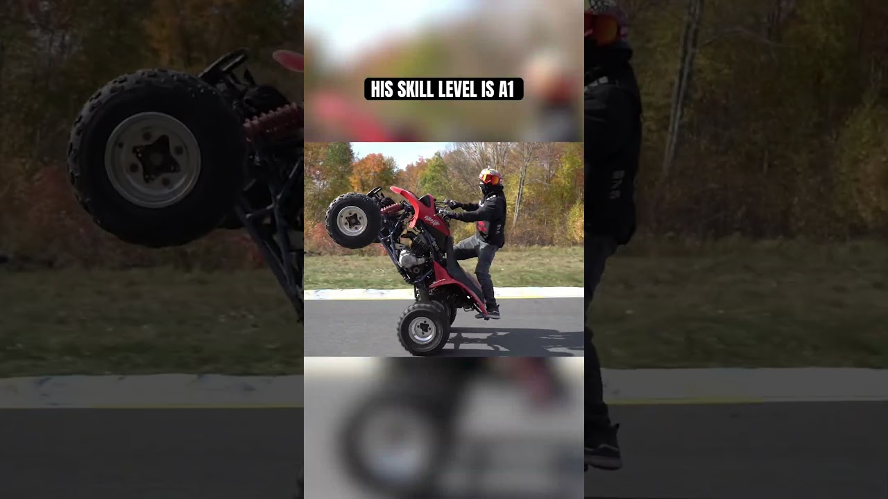 His Skill Level is A1 #bikelife #nationwidebikelife #atvlife