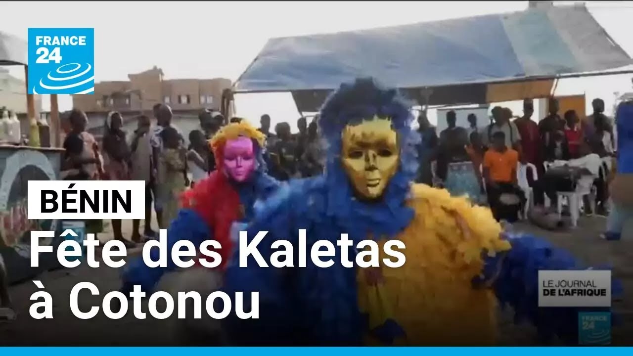 Bénin : fête des Kaletas, Noël avant l'heure dans les rues de Cotonou • FRANCE 24