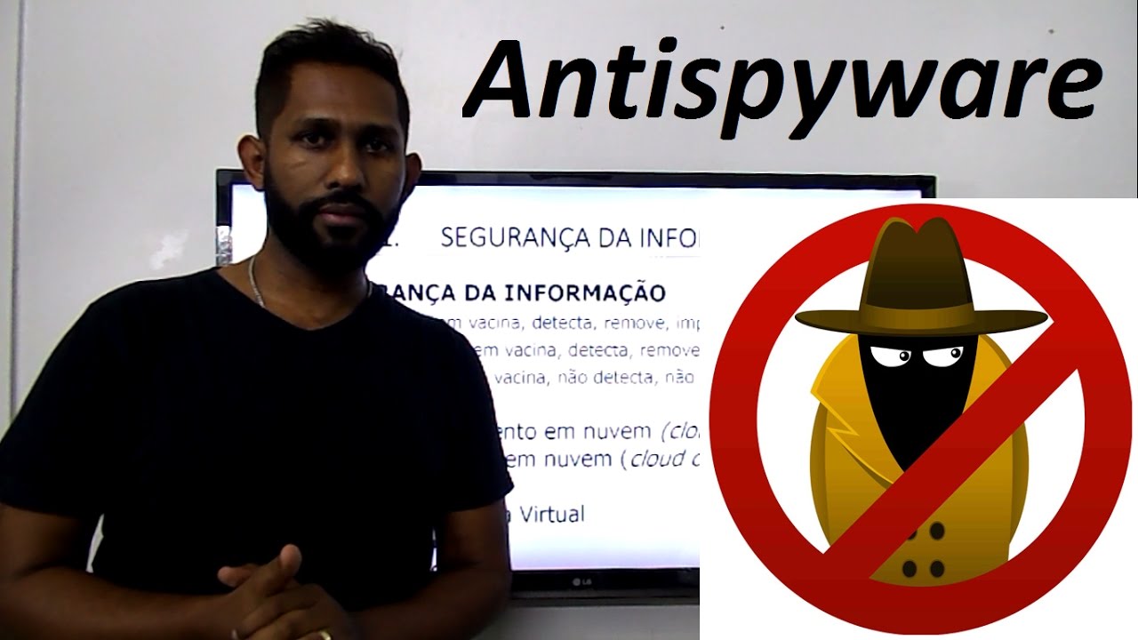 Inform&aacute;tica em 5 horas  7 - Antispyware