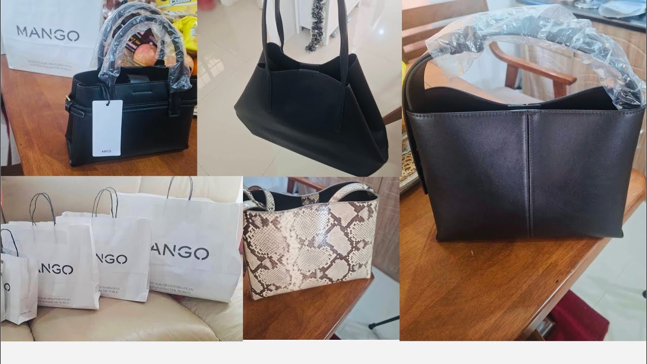 MANGO BAGS NEW COLLECTION 2025~Unboxing Bags/Shop With Me!!