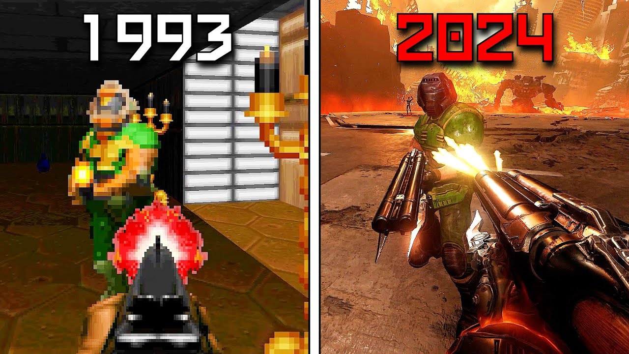 EVOLUTION OF DOOM DEATHMATCH | (1993-2024)