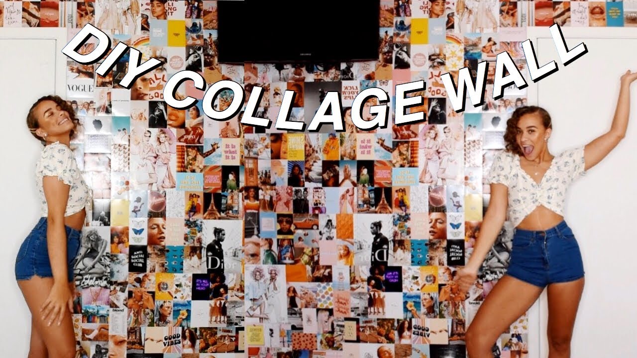 DIY TUMBLR COLLAGE WALL (TEZZA COLLAGE KIT INSPIRED)