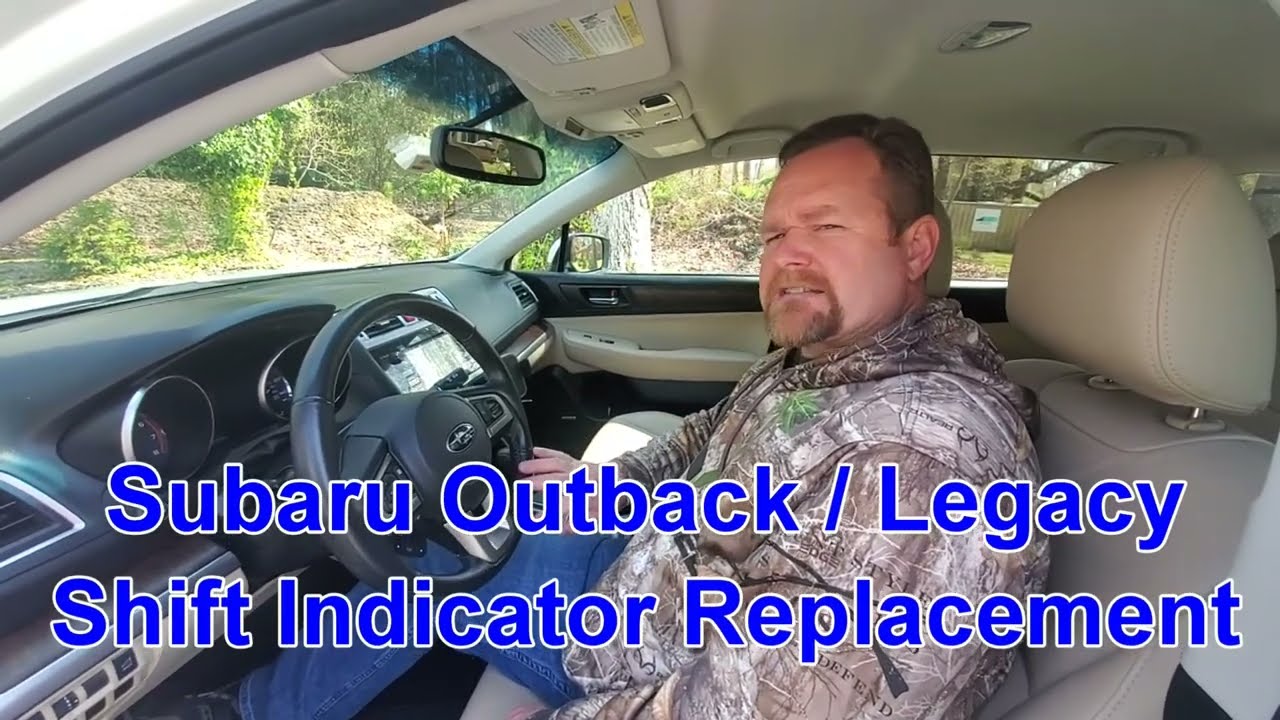$25 Subaru Shifter Light LED Upgrade Replacement 2015 - 2018 Outback & Legacy