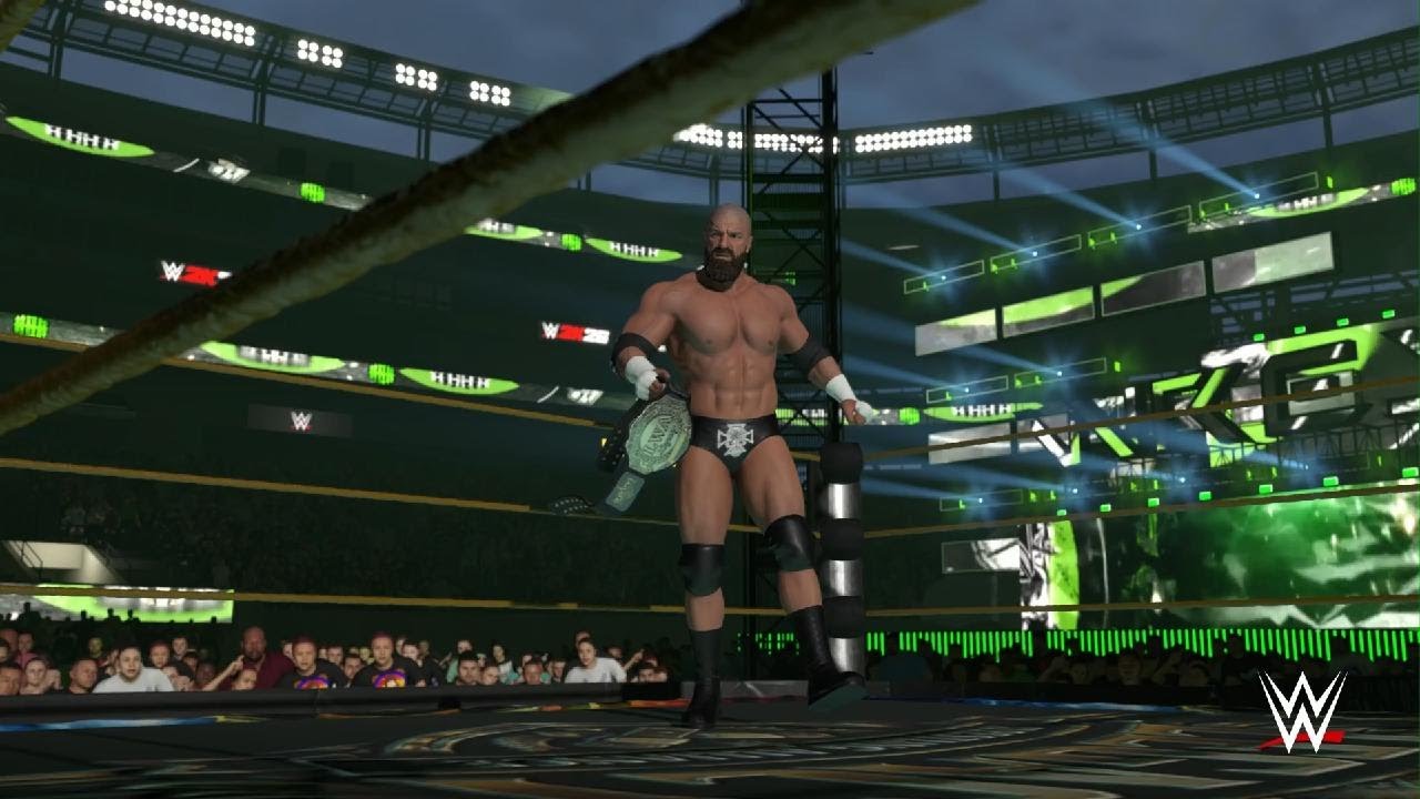 Wrestlemania HHH vs Shawn Michaels LWA World Heavyweight Championship