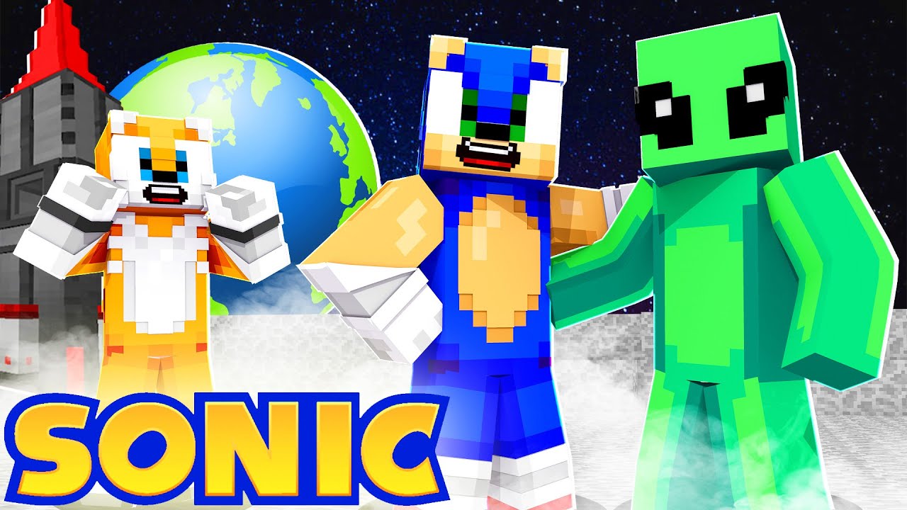 Sonic Meets Aliens In SPACE! [120] | Sonic The Hedgehog 2 | Minecraft