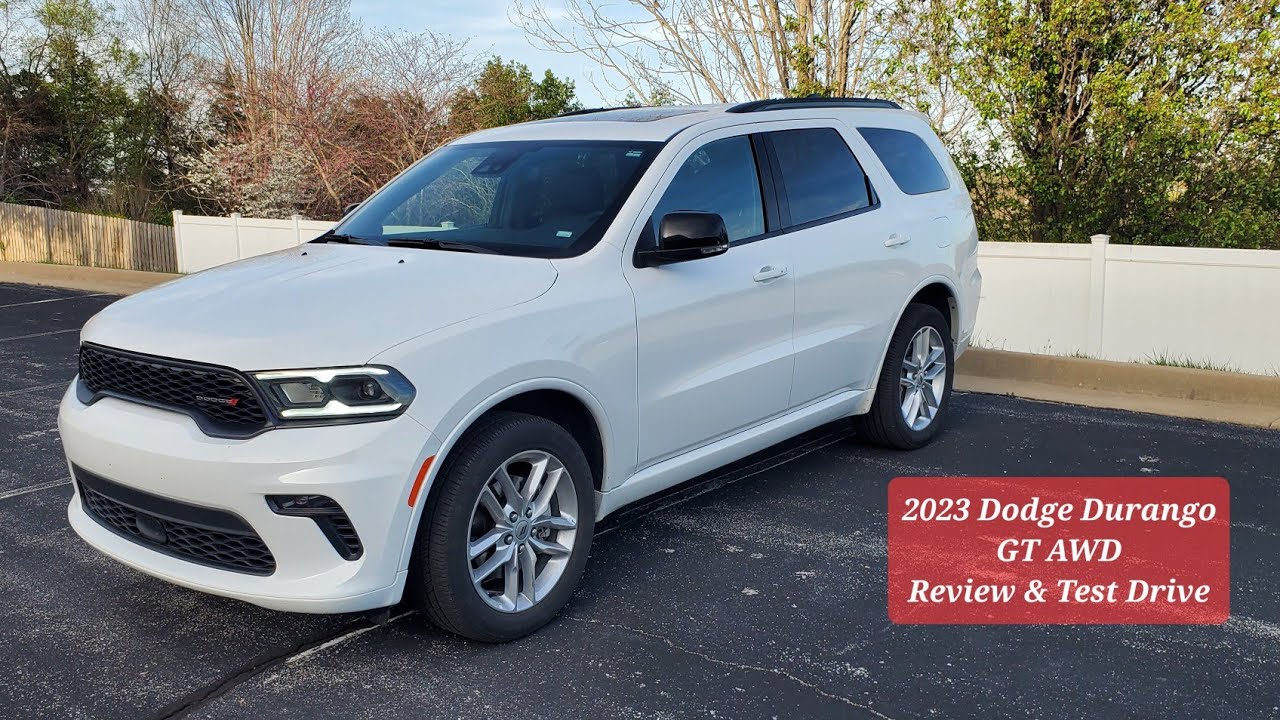 2024 Dodge Durango GT V6 AWD SUV Review & Road Test