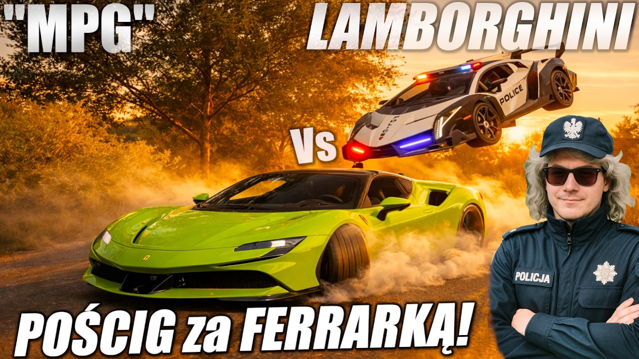SŁUŻBA NA KOLONI w LAMBORGHINI!😨+1000KM POŚCIG ZA FERARKĄ!🤬ZAKOŃCZYŁ SIĘ WYPADKIEM⁉️#MPG [#543] FS22