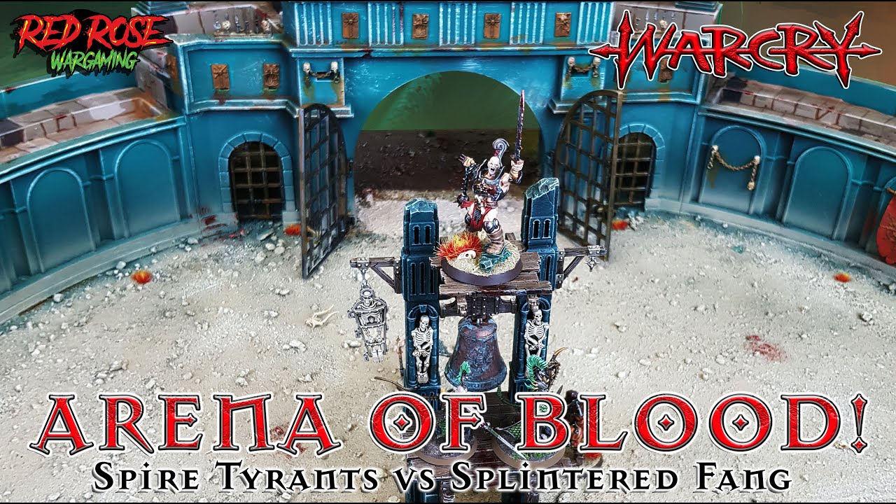 Warcry Battle Report  - Splintered Fang vs Spire Tyrants