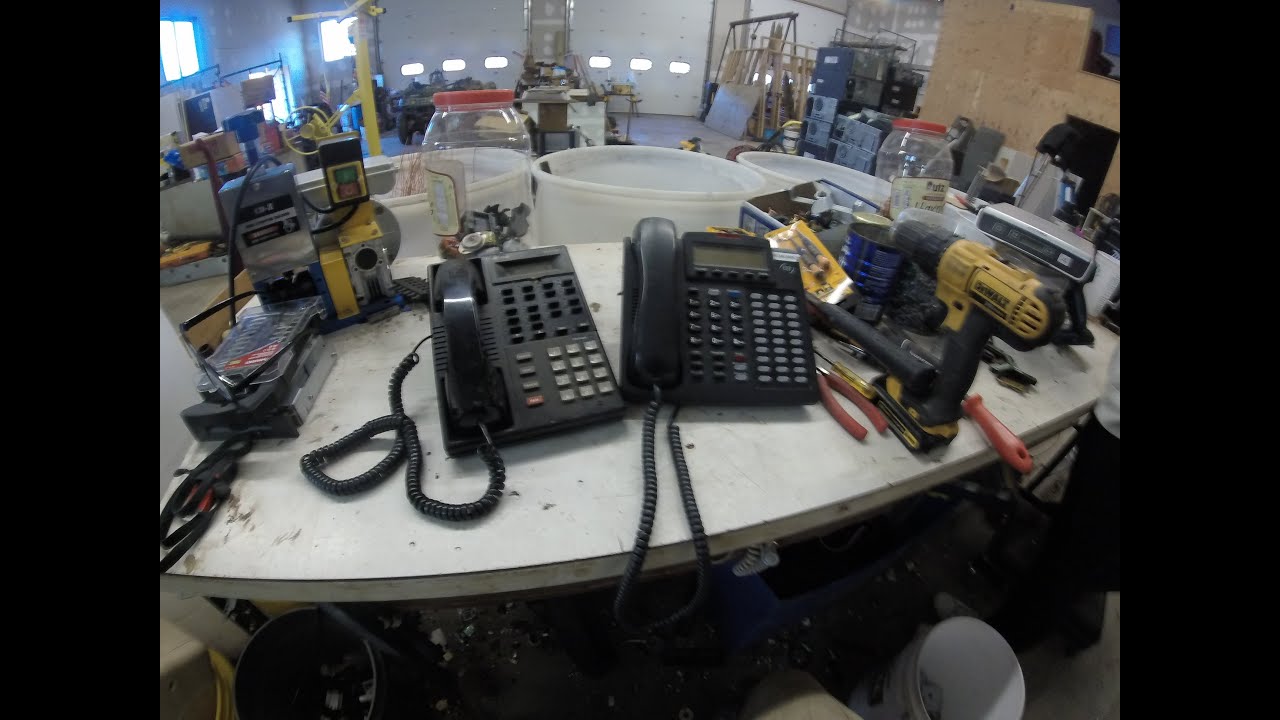 Office phone scrap out. Scrapping an office phone for precious metals???? What's inside??
