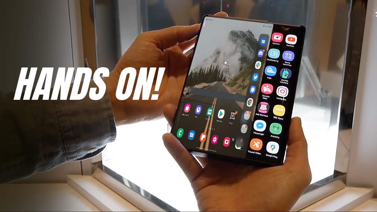 Samsung's Rollable Phone - THIS IS INCREDIBLE
