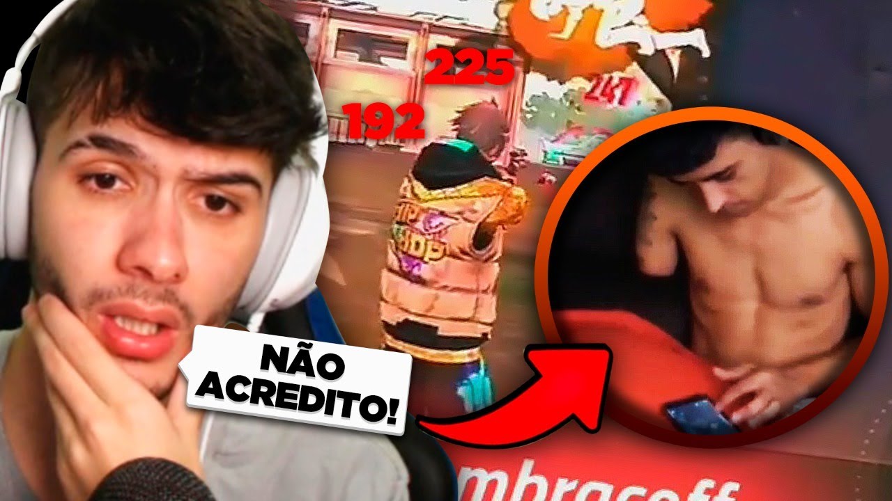 PRO PLAYER DE FREE FIRE COM 1 BRAÇO! IMPRESSIONANTE O QUE ELE FAZ! 😱