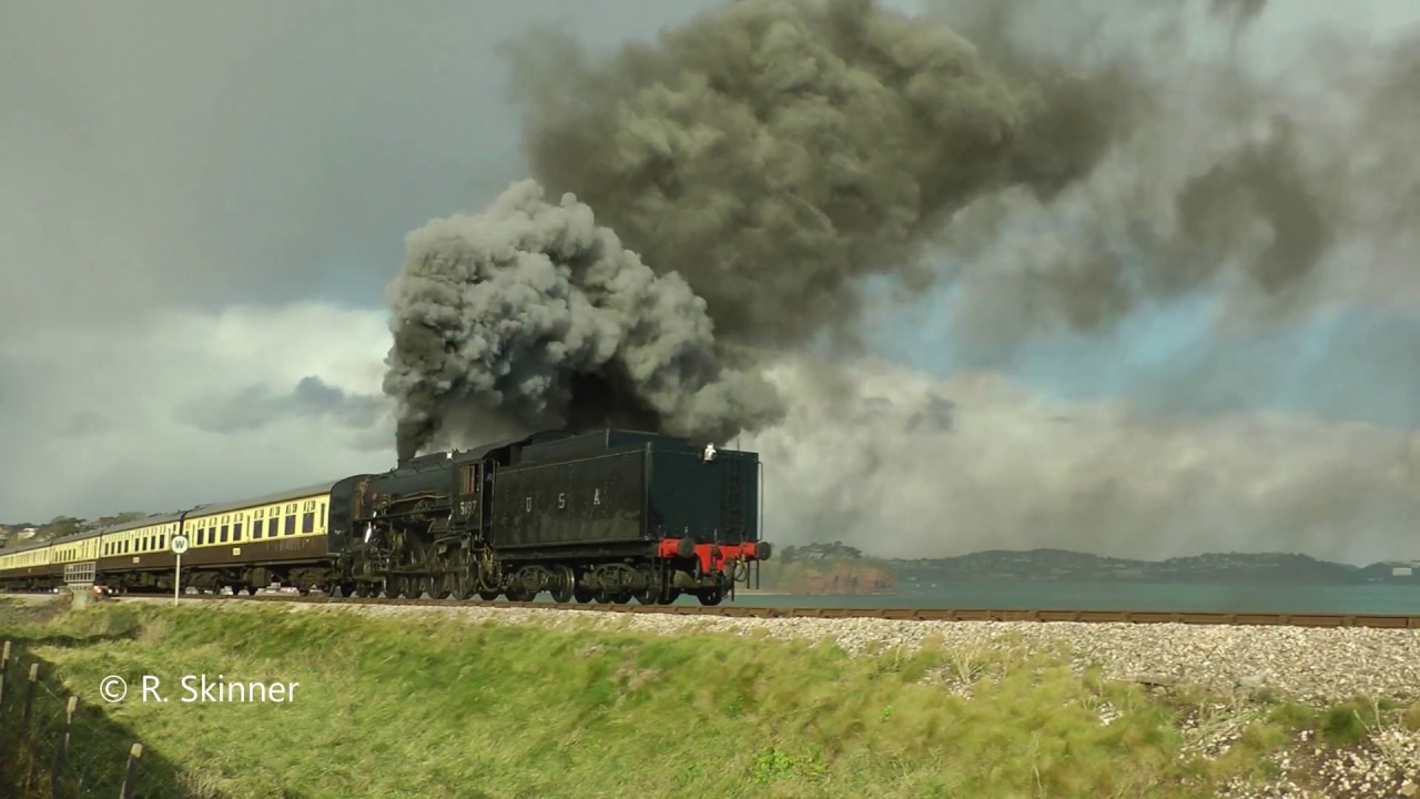 American S160 5197 on the Dartmouth Steam Railway