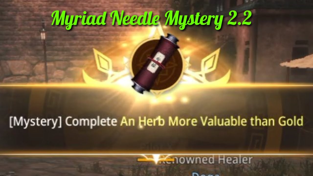 MIR4 unlock & solve Mystery quest 